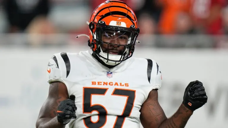 Germaine Pratt stands on the sideline during a Bengals game — Bengals cut team captain Germaine Pratt ahead of the 2025 season.