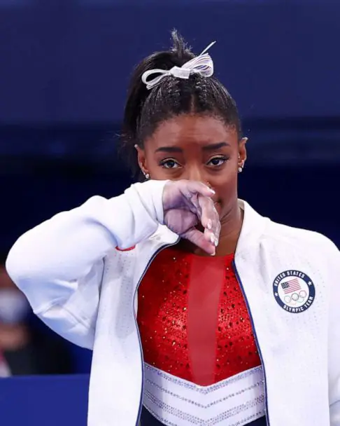Simone Biles during early childhood training, symbolizing the silent struggles behind Simone Biles childhood secret training story